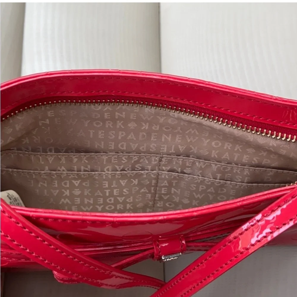 ♠️Kate Spade ♠️ Beautiful Red Crossbody Bag Purse Sachel Vintage